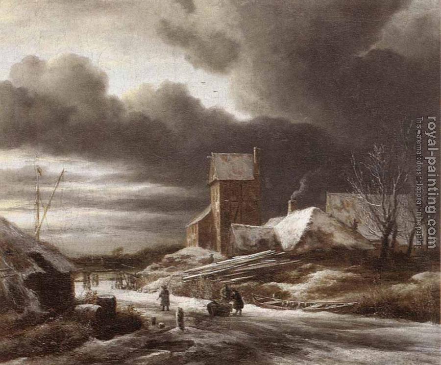 Jacob Van Ruisdael : Winter Landscape II